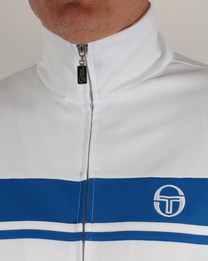 Sergio Tacchini Masters II Track Top White/Royal