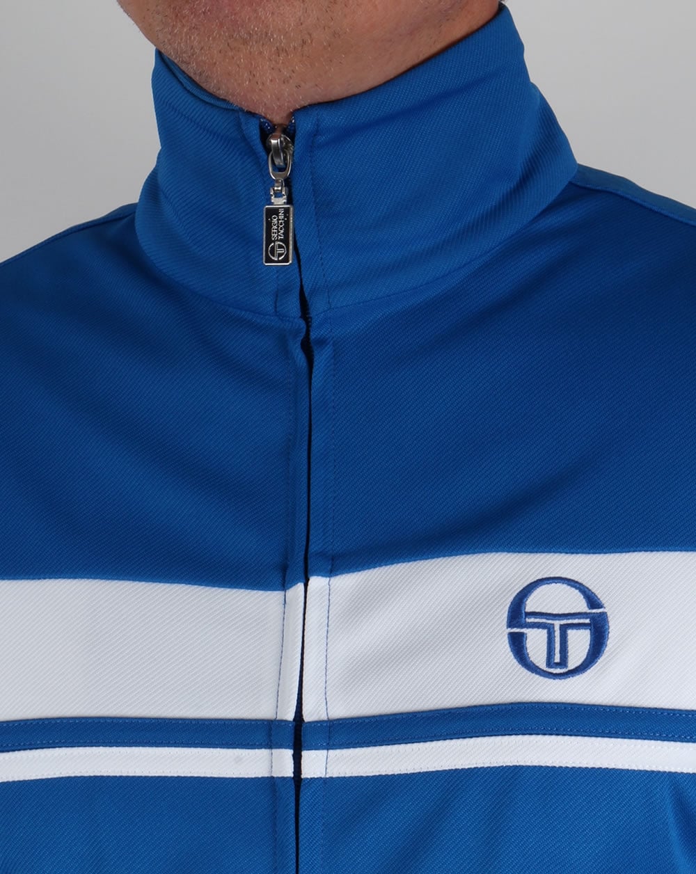 Sergio Tacchini Masters II Track Top Royal/White