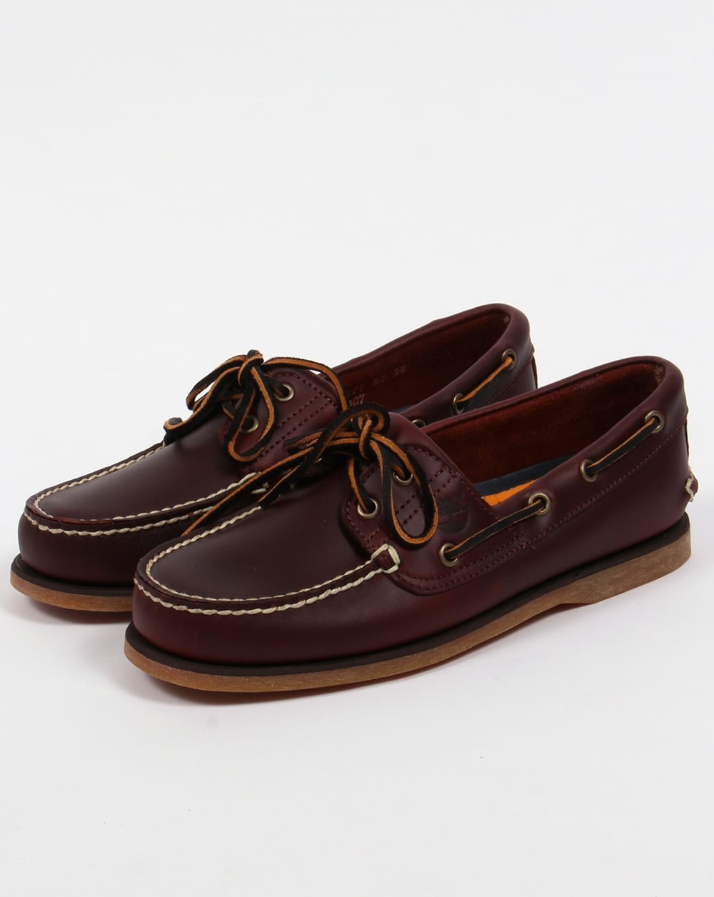 Timberland 2-Eye Classic Boat Shoes Rootbeer