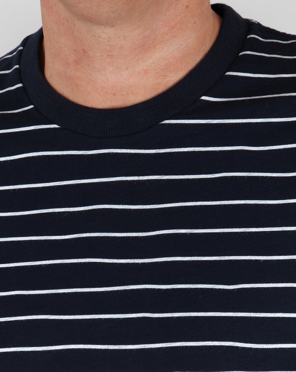 Franklin And Marshall Striped T-shirt Navy/White