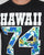 Franklin And Marshall Hawaii 74 T-shirt Black