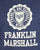 Franklin And Marshall Large Logo T-shirt Blue Melange