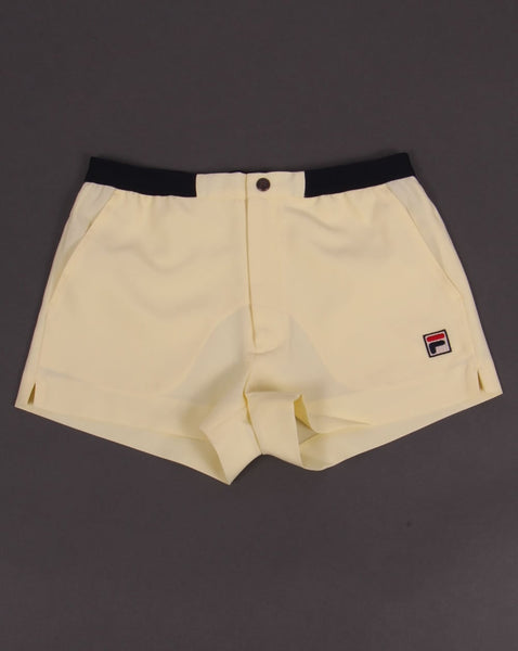 Fila Vintage Baseline Shorts Yellow