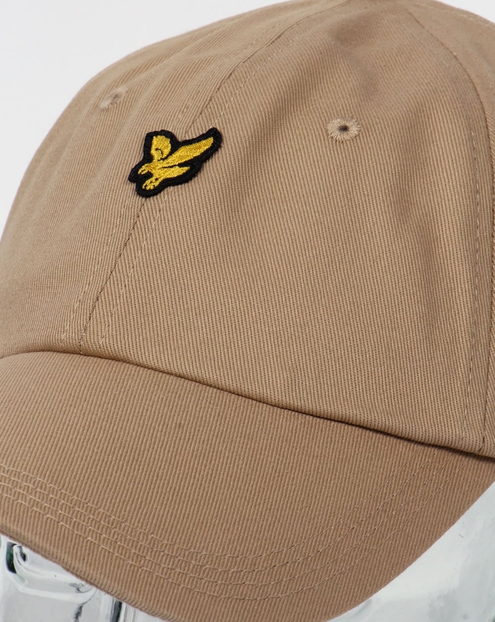 Lyle And Scott Golf Baseball Cap Dark Sand