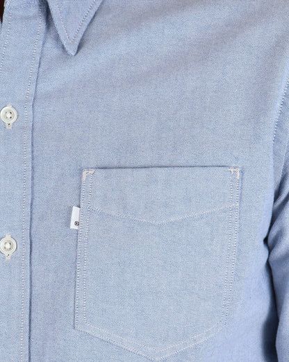 Levis Sunset One Pocket Shirt True Blue Oxford
