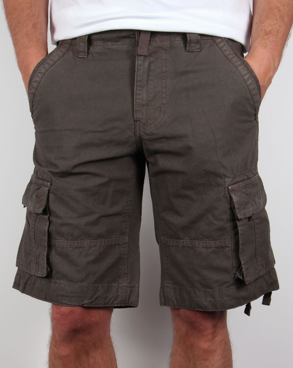 Bellfield Combat Shorts Khaki