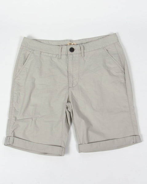 Bellfield Chino Shorts Light Grey