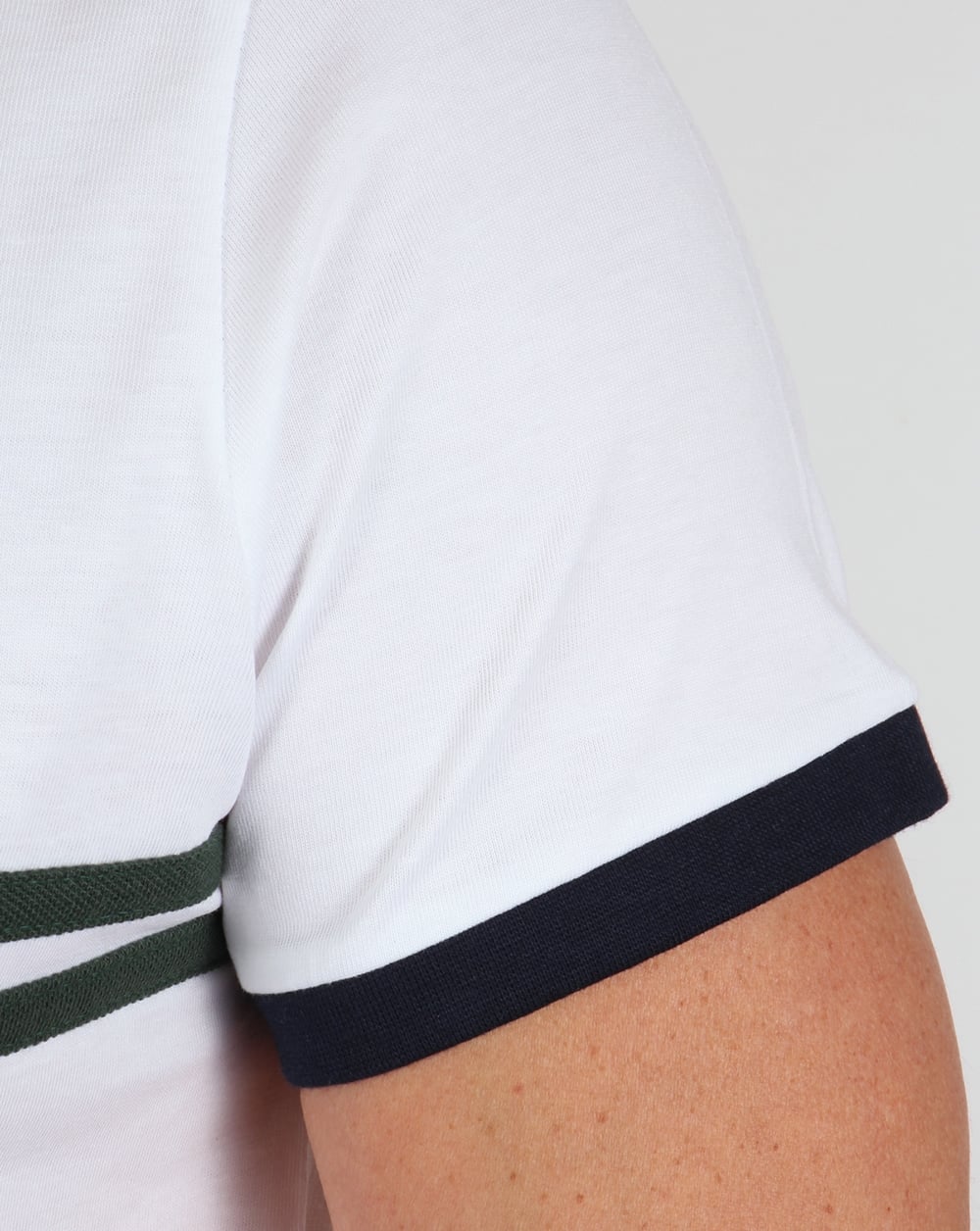 Sergio Tacchini Super Mac T-shirt White/Navy/Green
