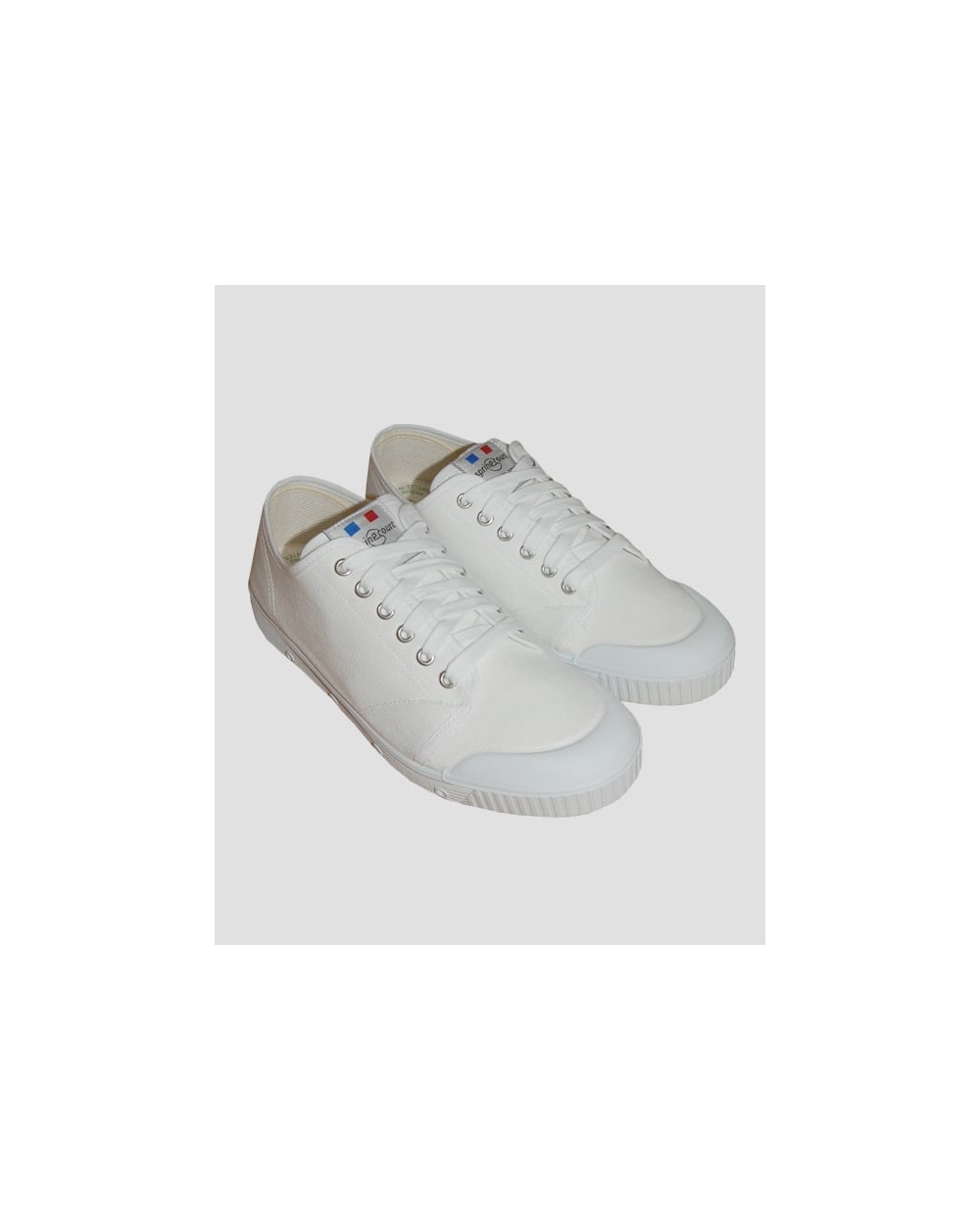 Spring Court G2 Canvas Pumps White