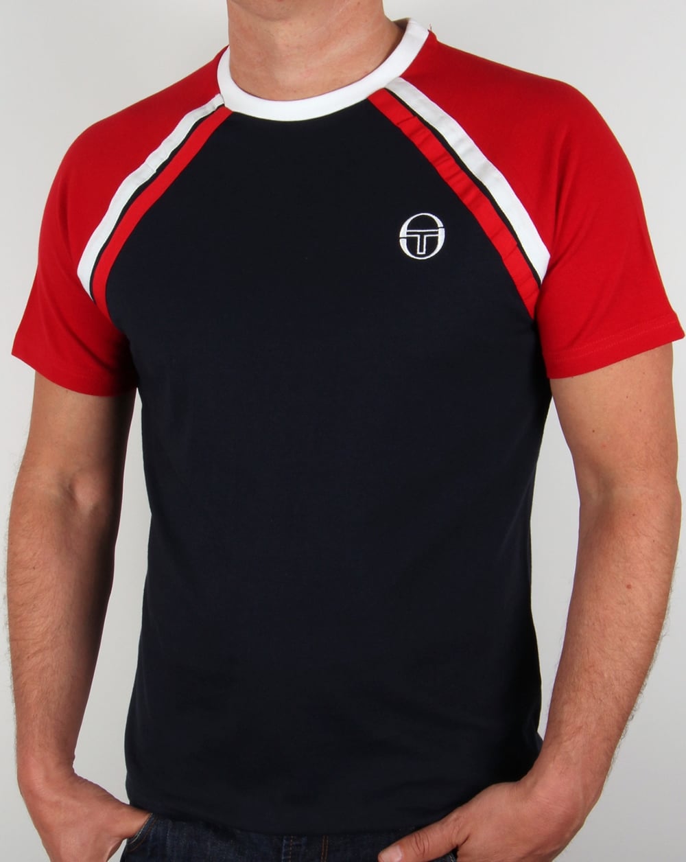 Sergio Tacchini Ghibli T-shirt Navy/White/Red