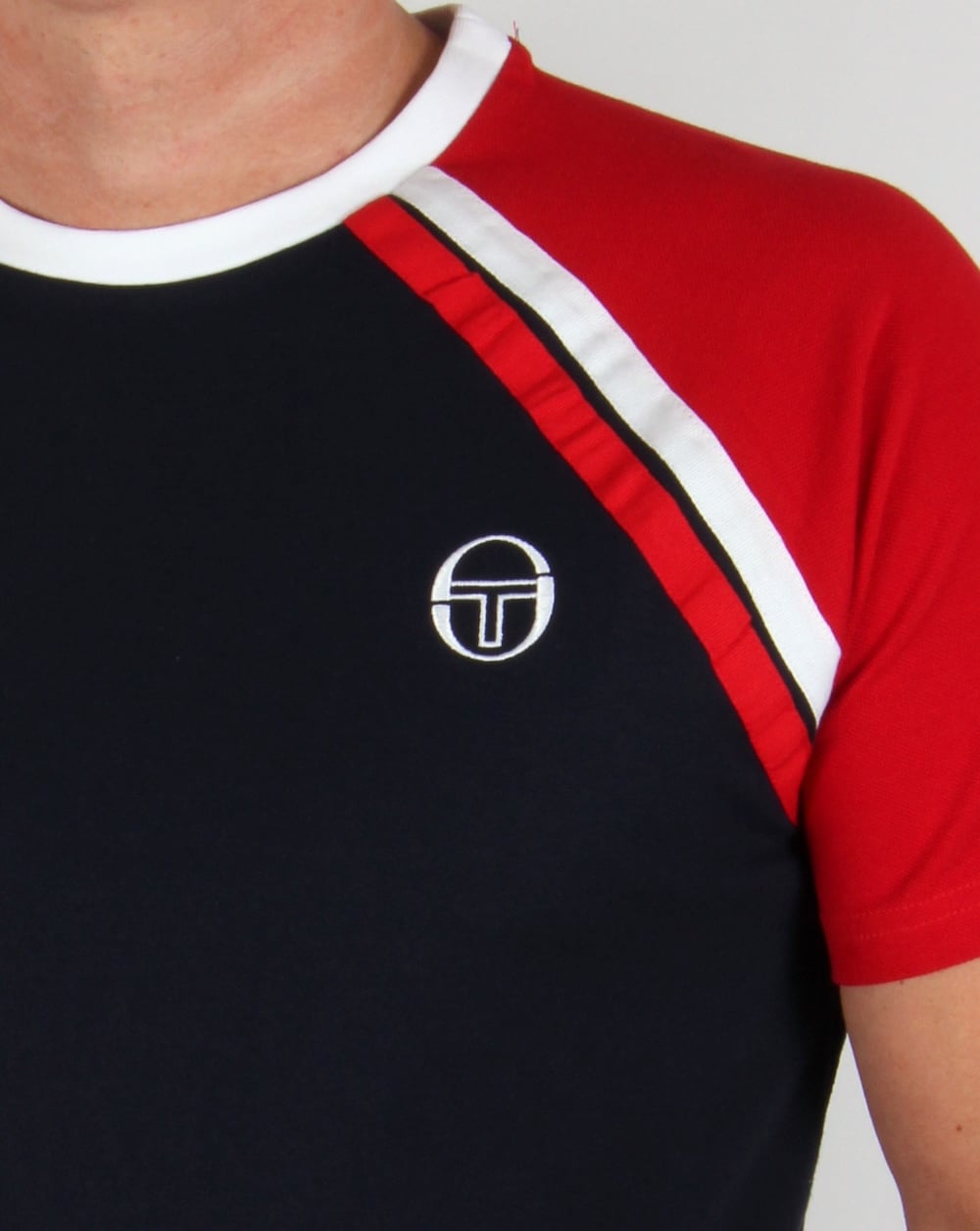 Sergio Tacchini Ghibli T-shirt Navy/White/Red