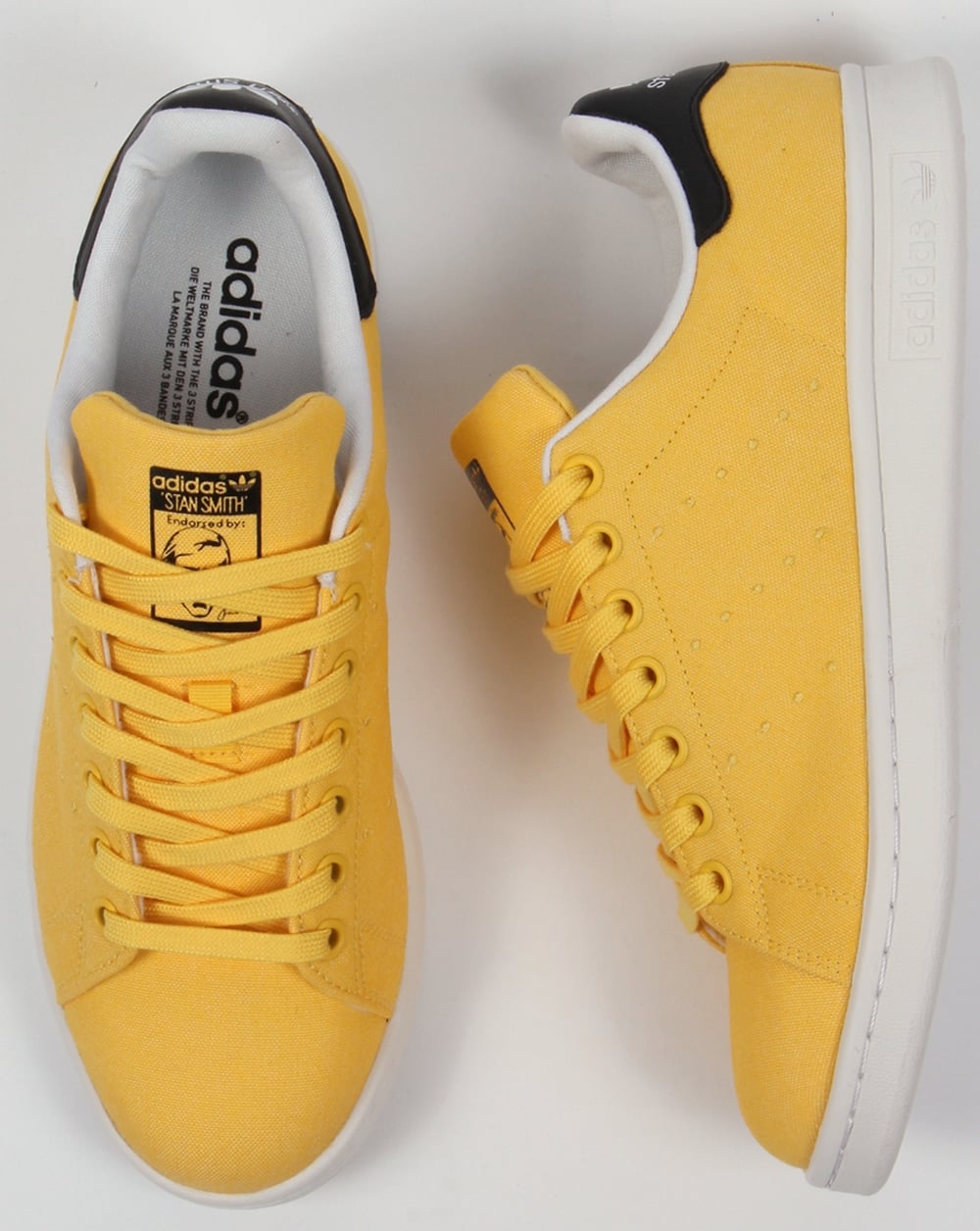 Adidas Stan Smith Trainers Spring Yellow