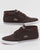 Lacoste Ampthill Leather Trainers Dark Brown