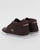 Lacoste Ampthill Leather Trainers Dark Brown