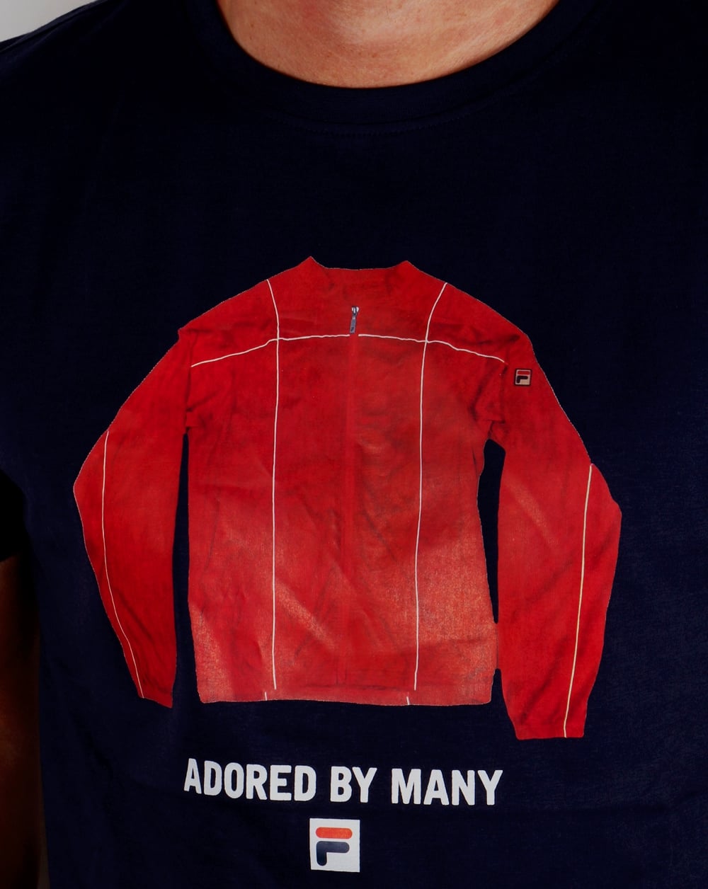Fila Vintage Adored Terrinda T-shirt Navy