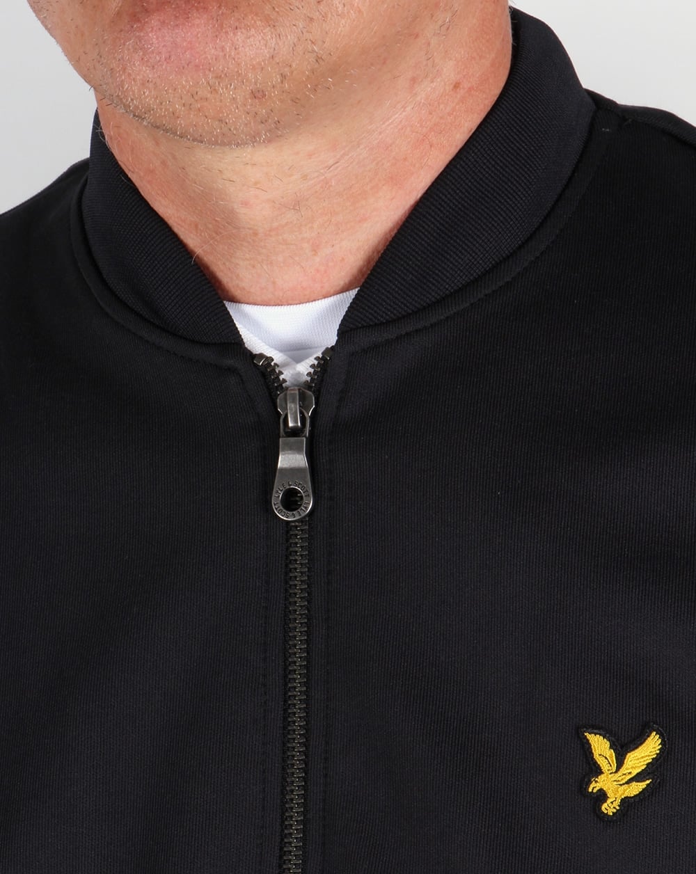 Lyle And Scott Bomber Track Top Black