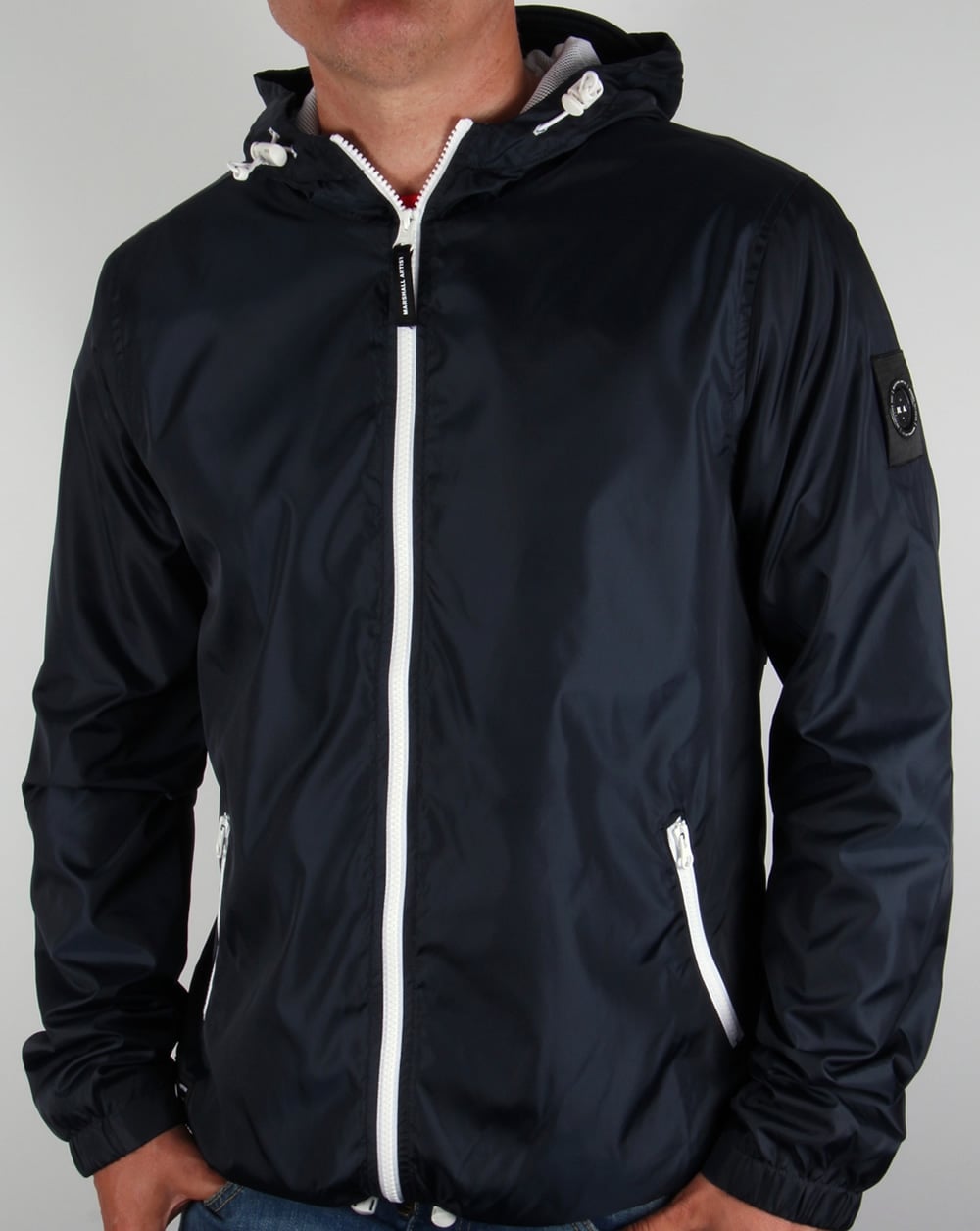 Marshall Artist Ripstop Light Shell Jacket Midnight Navy