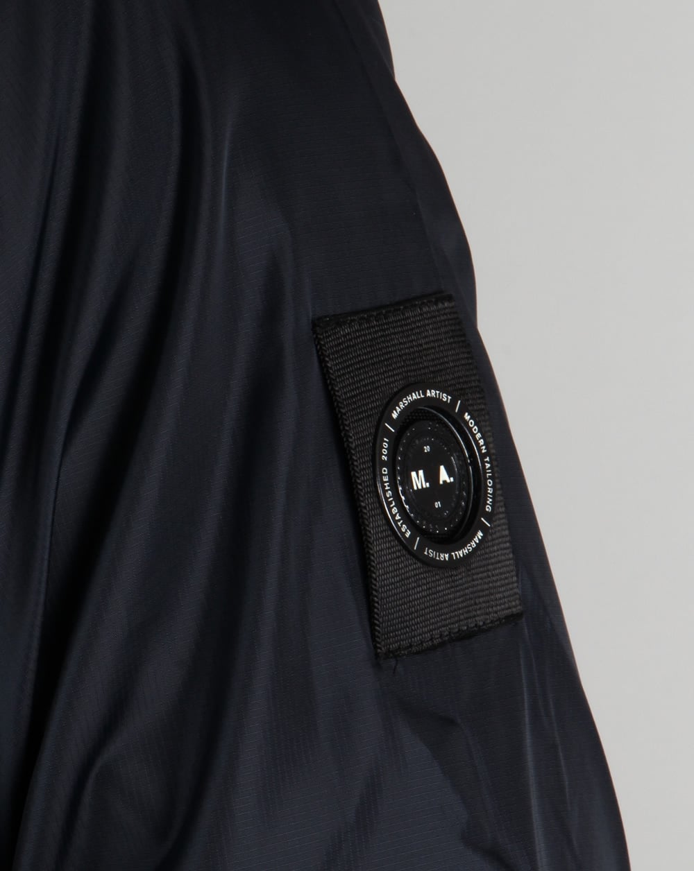 Marshall Artist Ripstop Light Shell Jacket Midnight Navy