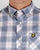 Lyle And Scott Check Shirt Dusk Blue