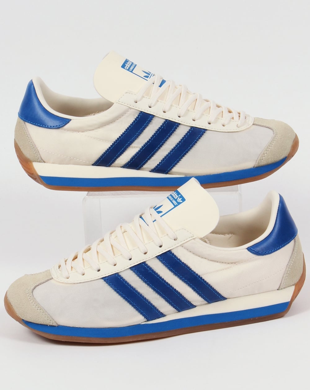 Adidas Country OG Trainers Chalk White/Bluebird