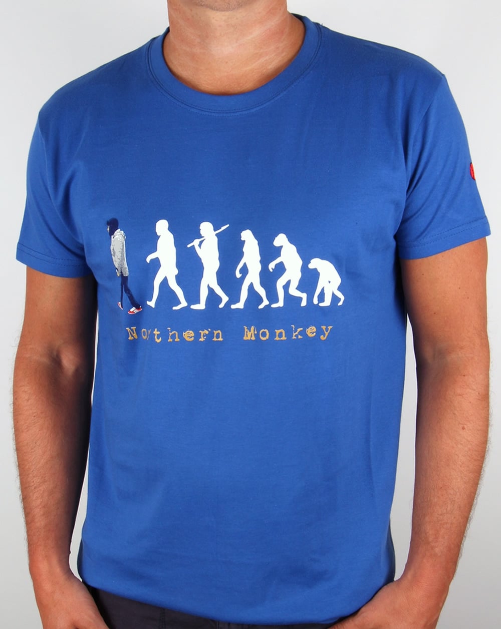 80s Casuals Northern Monkey T-shirt Royal Blue