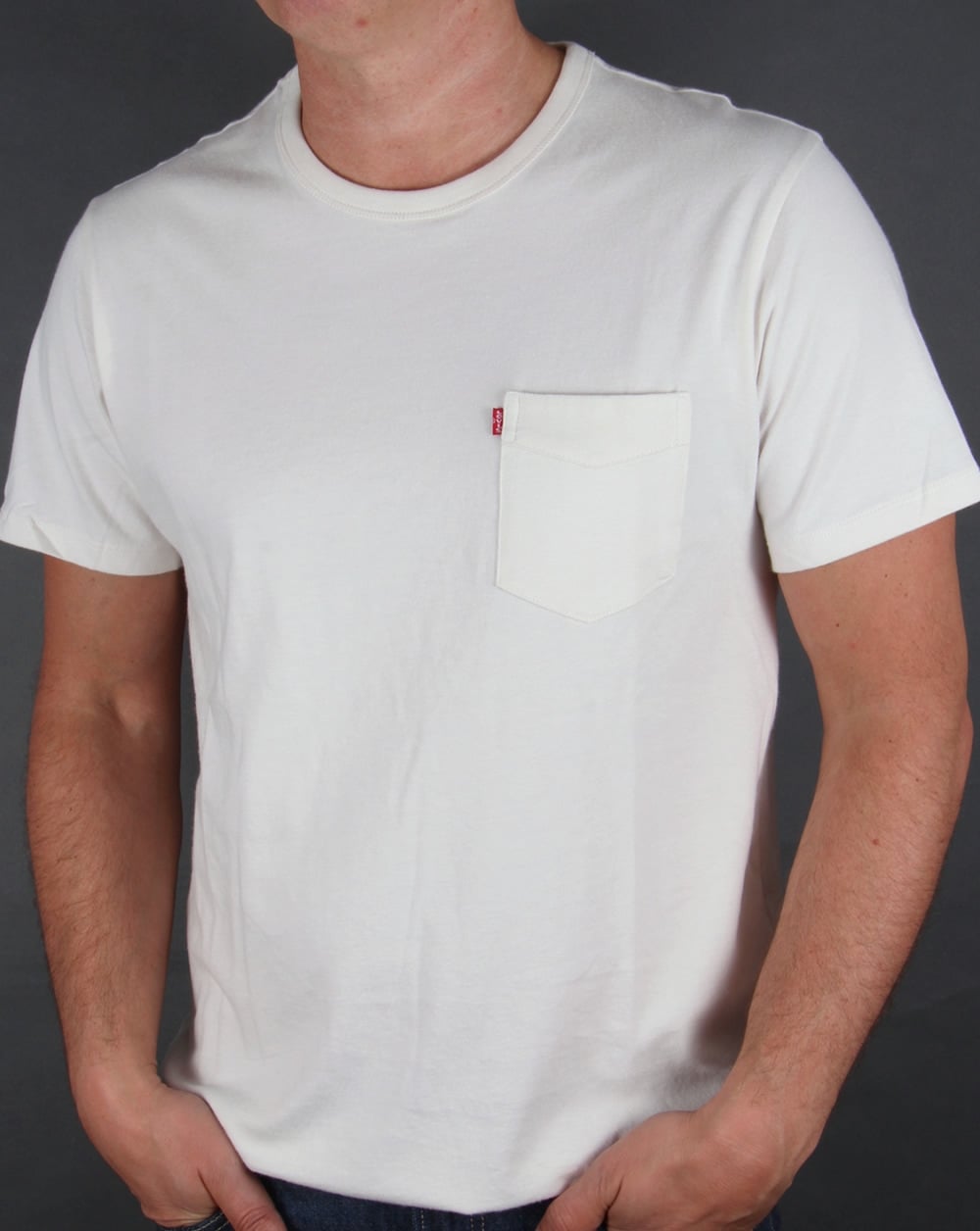 Levis Sunset Pocket T-shirt Whitesmoke