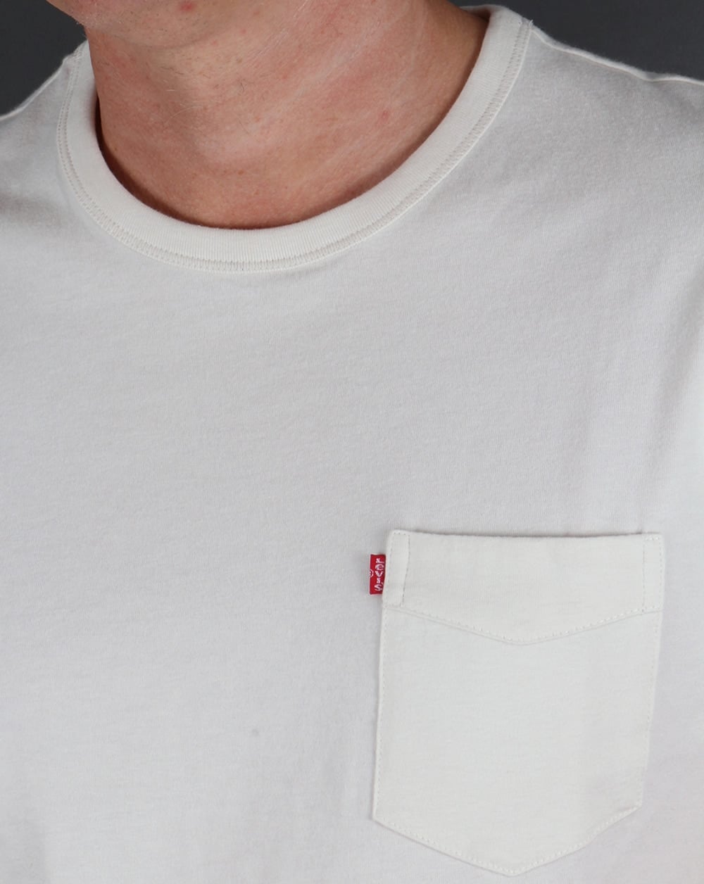 Levis Sunset Pocket T-shirt Whitesmoke