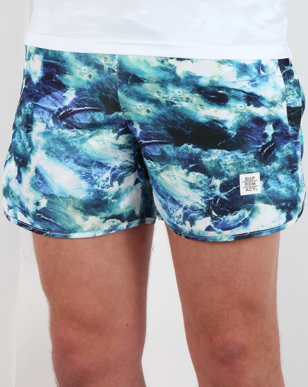 Supremacy Rush Swim Shorts Aqua Blue