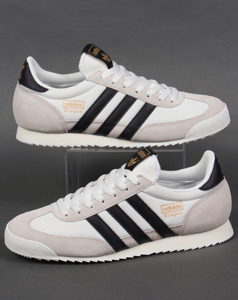 Adidas Dragon Trainers White/Black