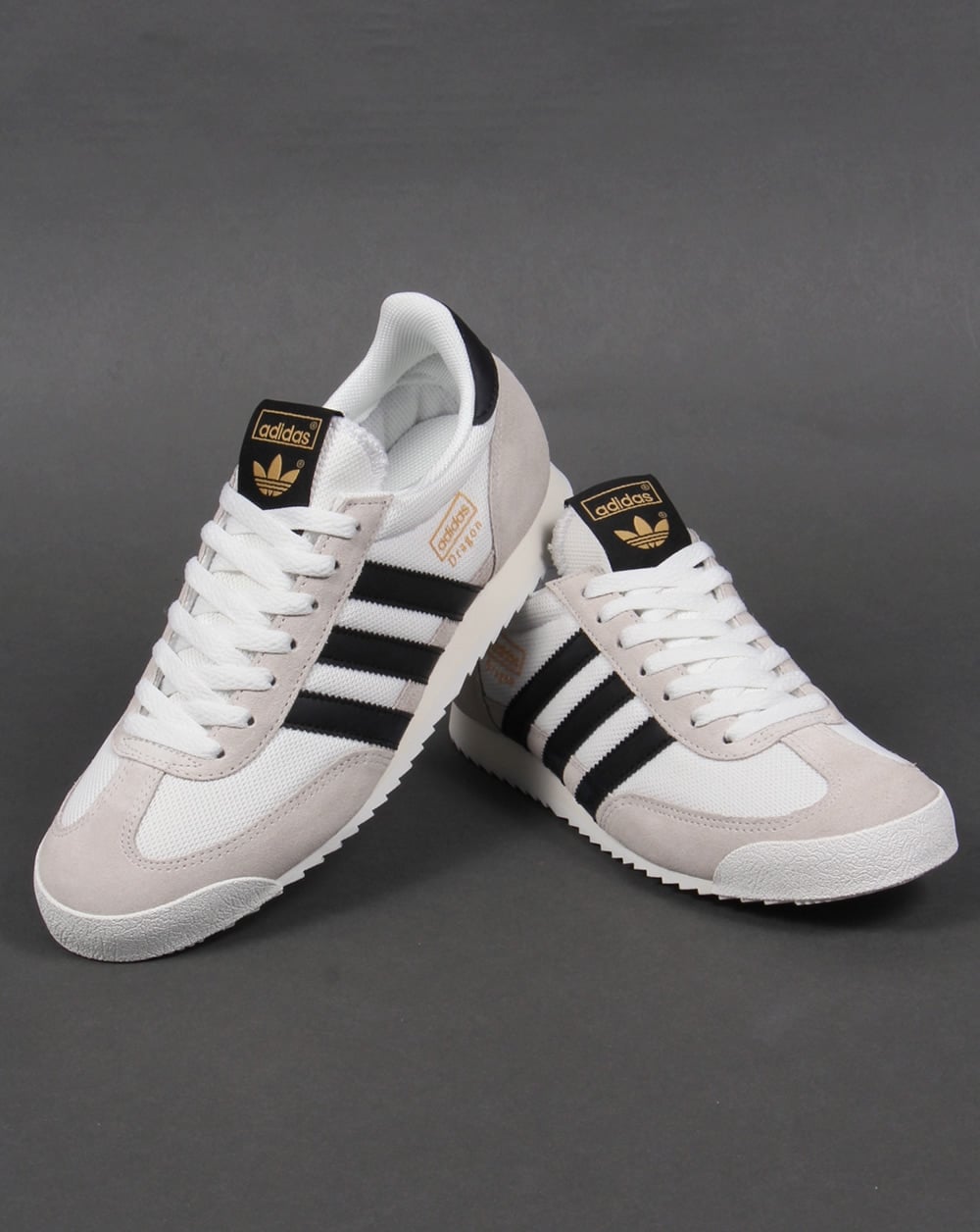 Adidas Dragon Trainers White/Black