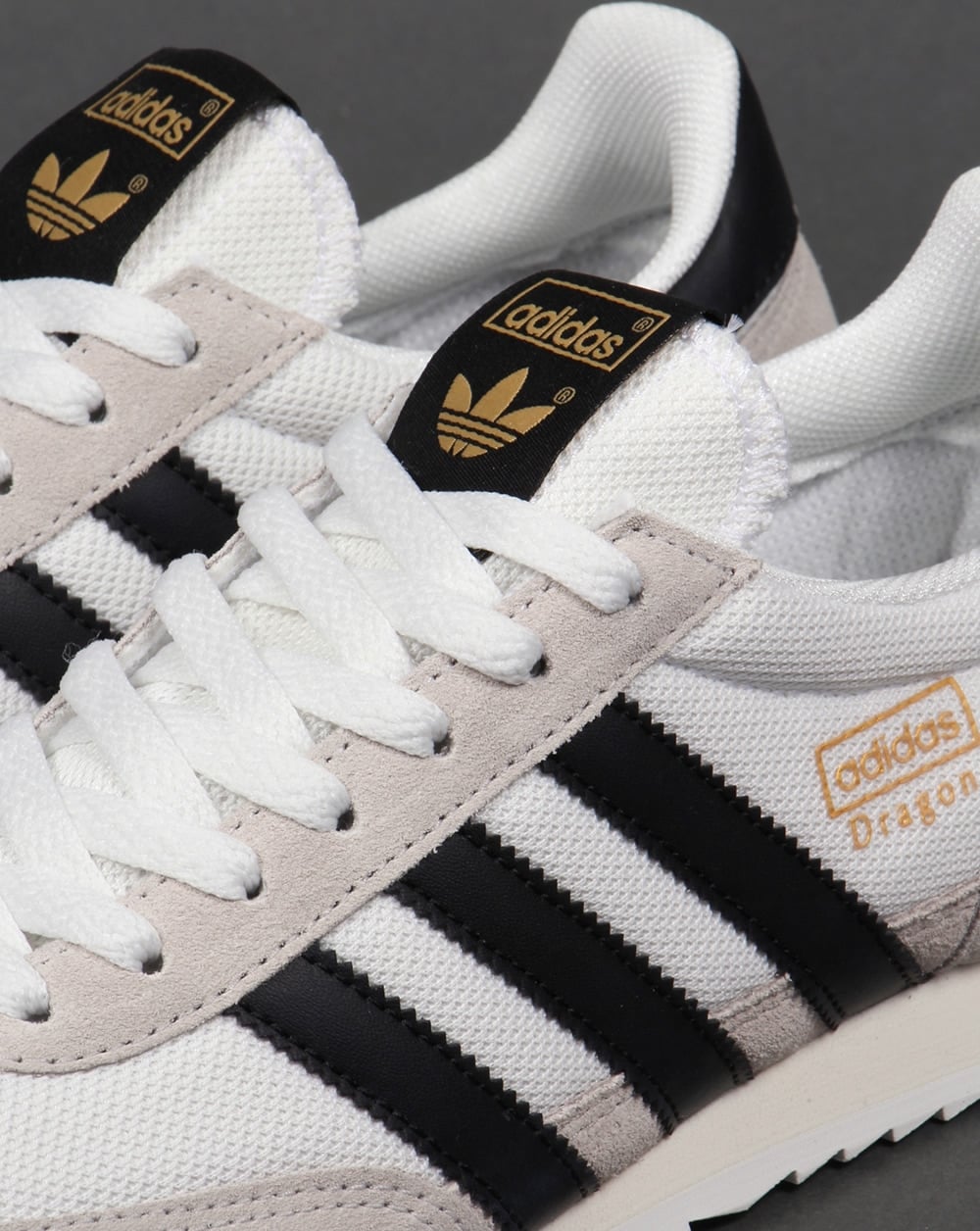 Adidas Dragon Trainers White/Black