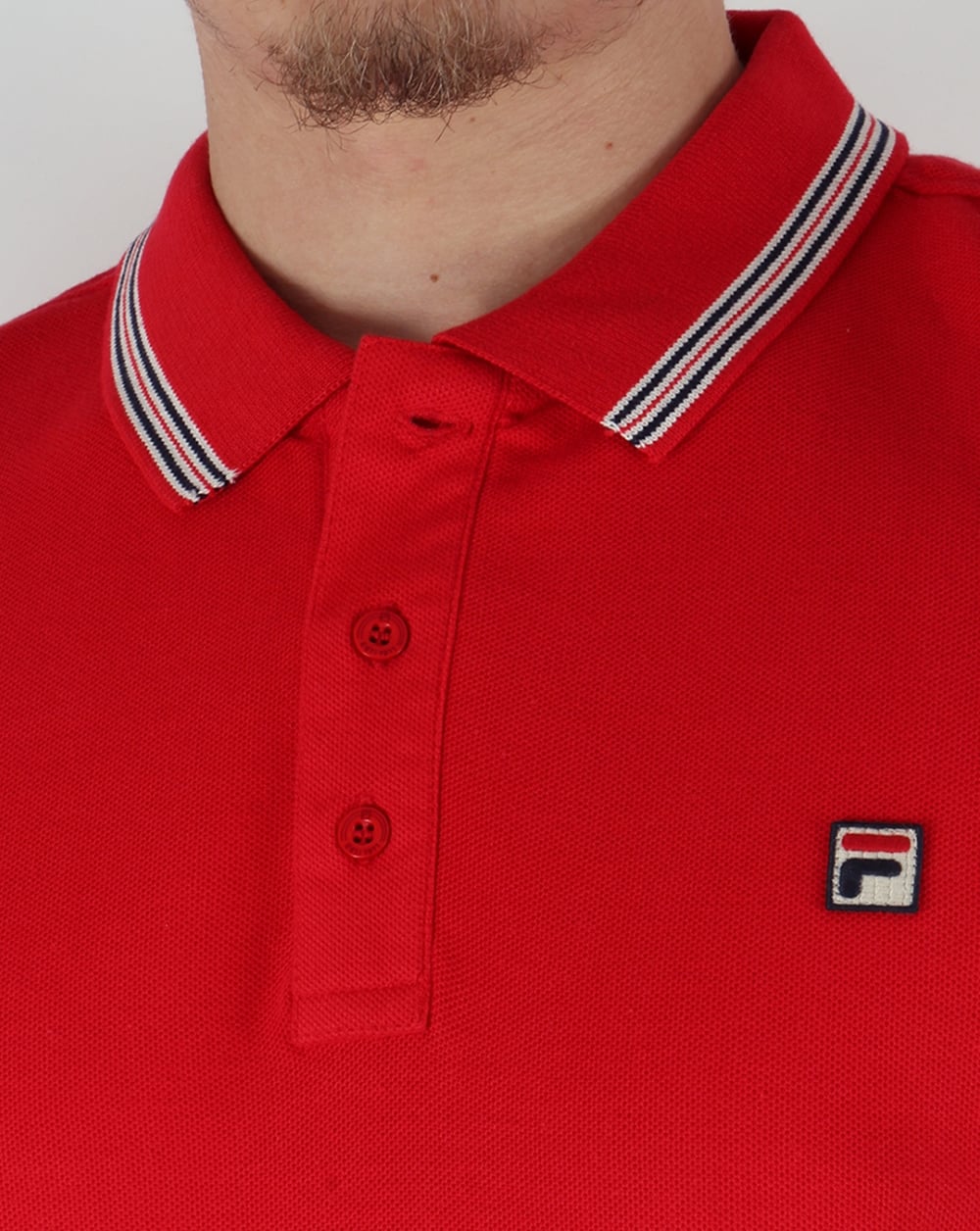 Fila Vintage Matcho 3 Polo Shirt Red