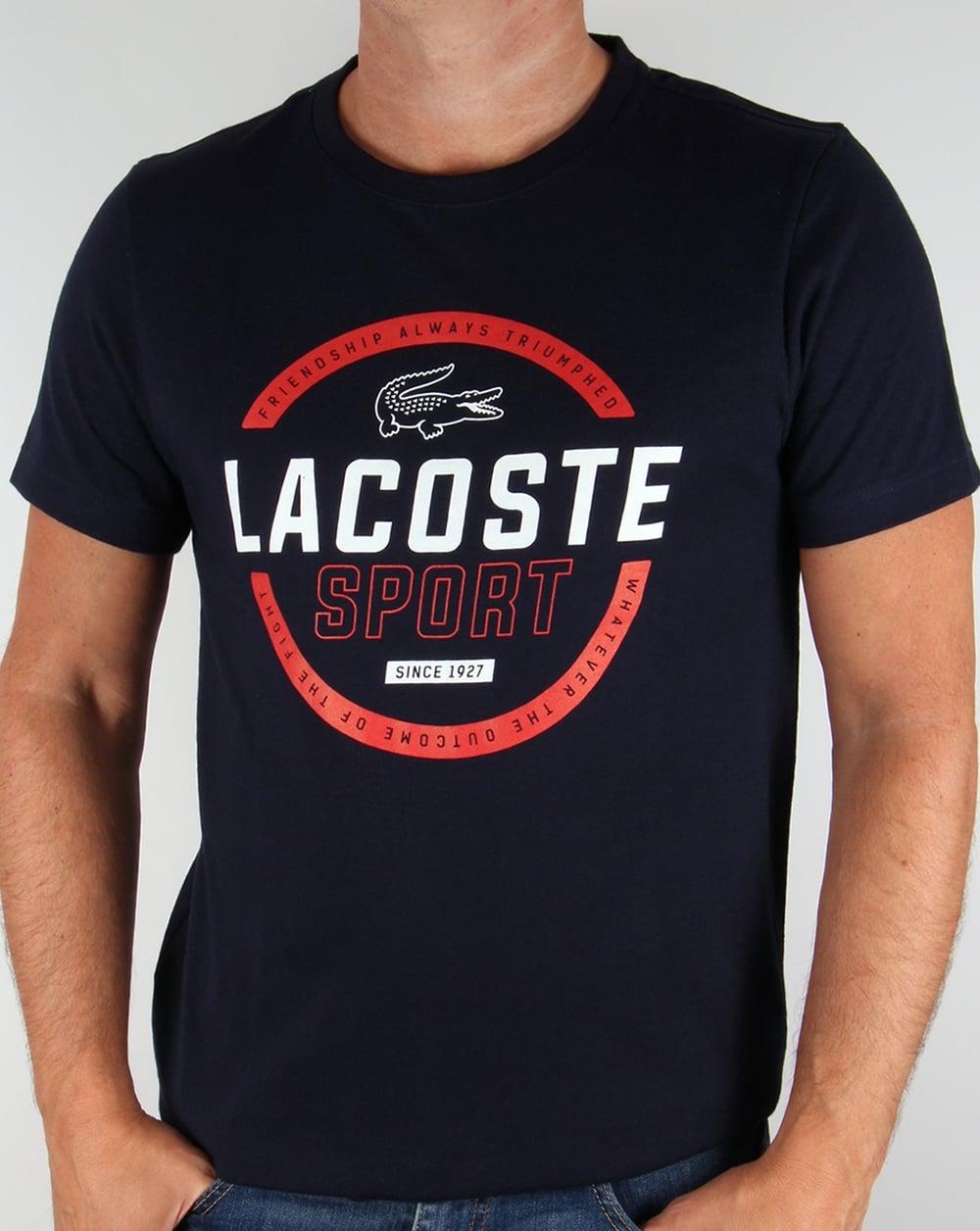 Lacoste Friendship Logo T-shirt Navy
