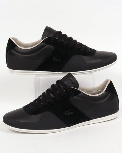 Lacoste Turnier Trainers Black