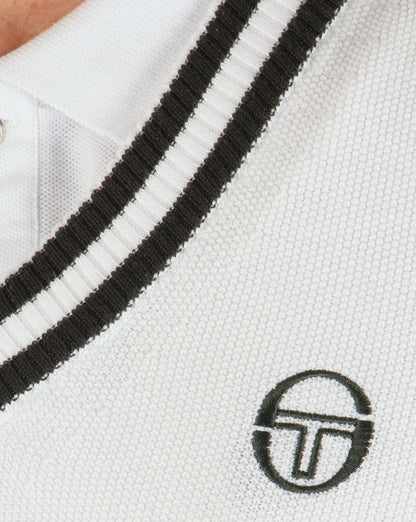 Sergio Tacchini Tank Top White/Green