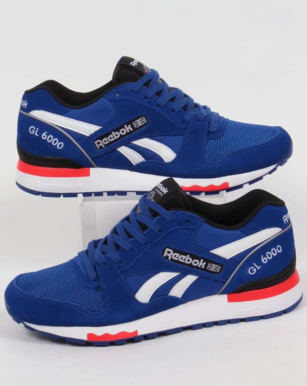 Reebok GL 6000 PP Trainers Dark Royal/Red