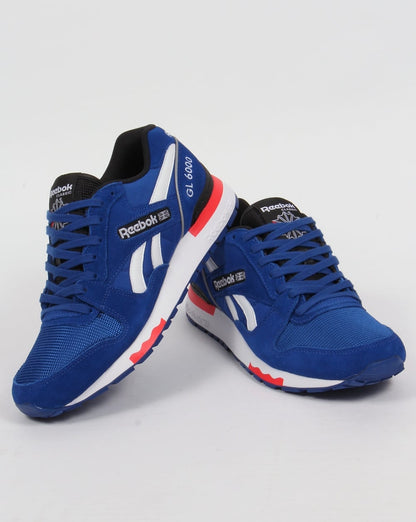 Reebok GL 6000 PP Trainers Dark Royal/Red