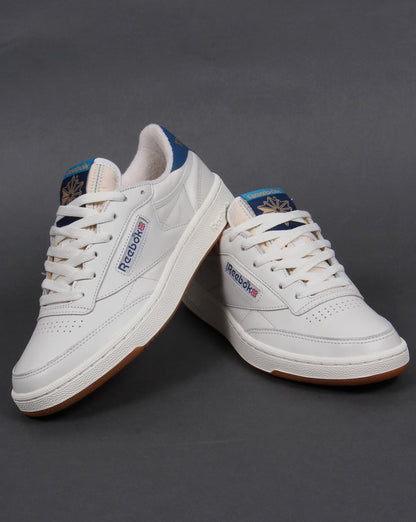Reebok Club 85 Retro Trainers Chalk White/Blue