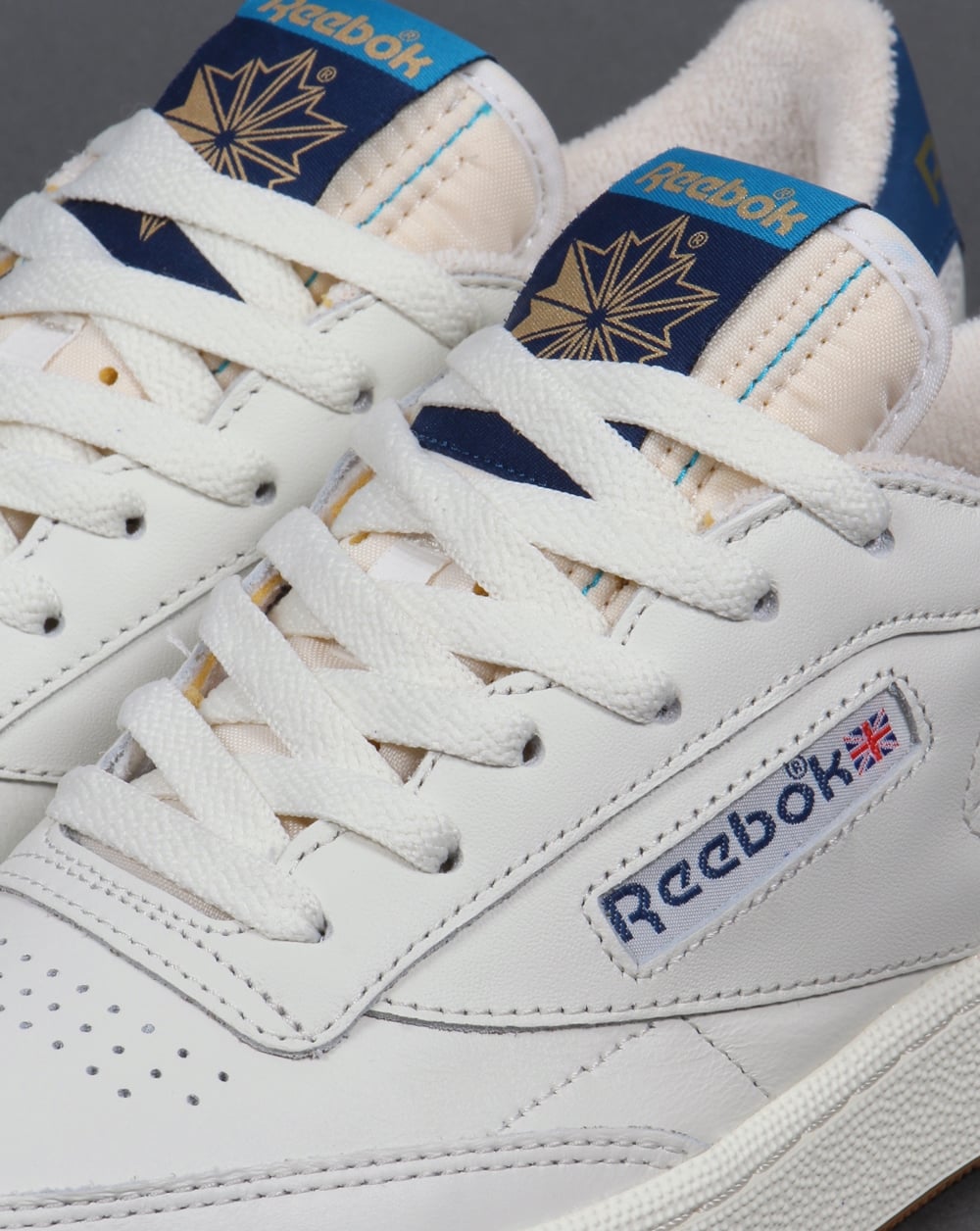 Reebok Club 85 Retro Trainers Chalk White/Blue