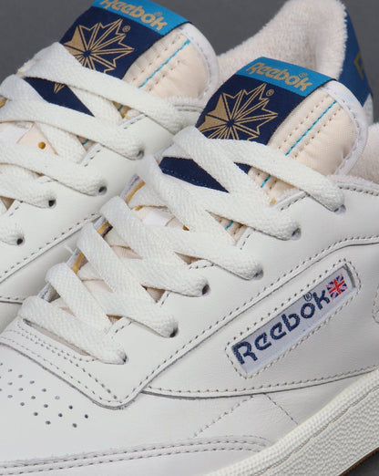 Reebok Club 85 Retro Trainers Chalk White/Blue