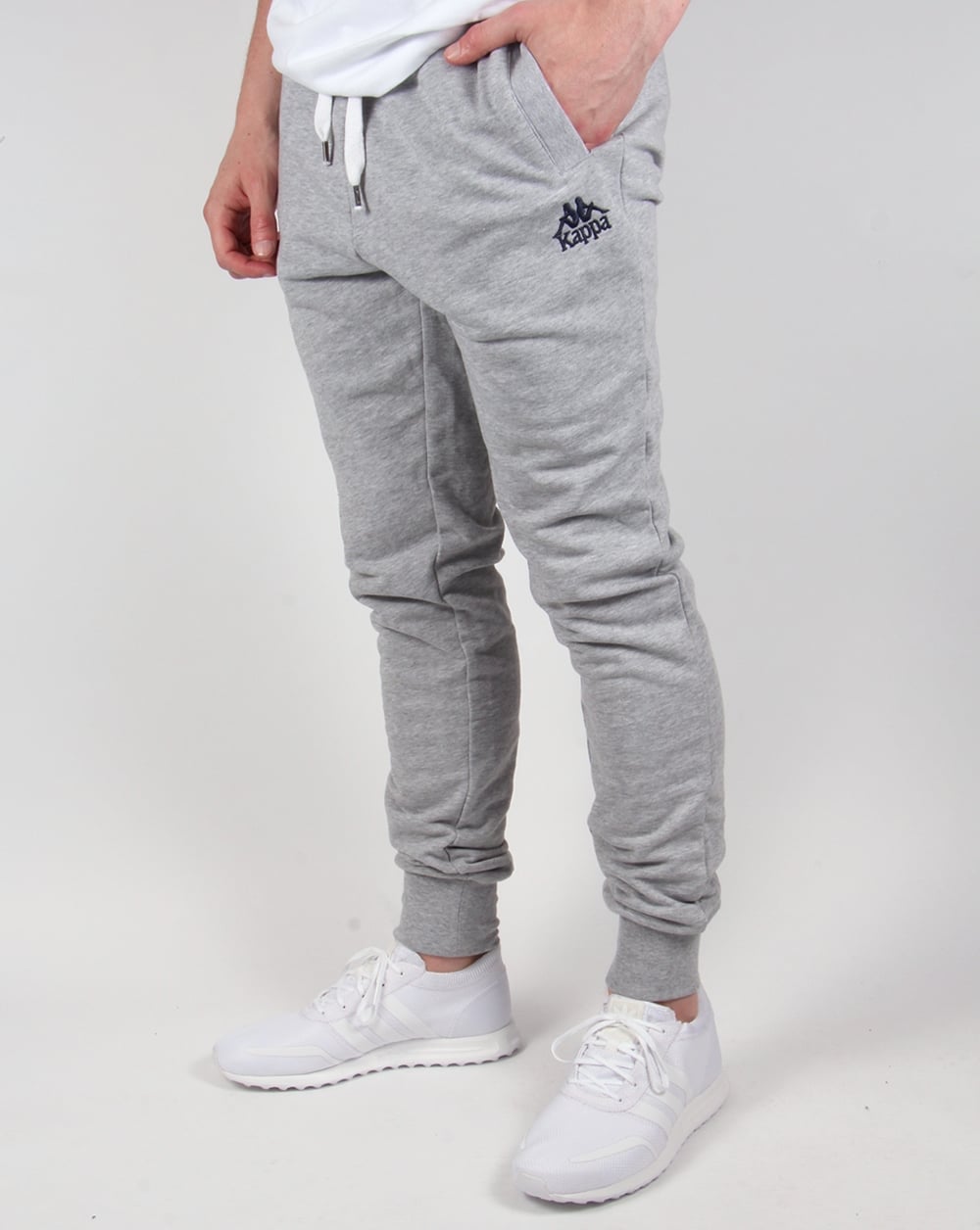 Robe Di Kappa Fratton Track Bottoms Grey Marl