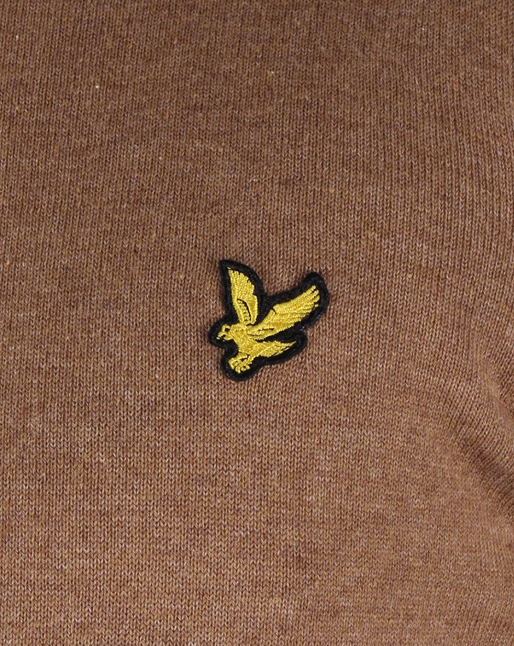 Lyle And Scott Merino Jumper Bracken Brown