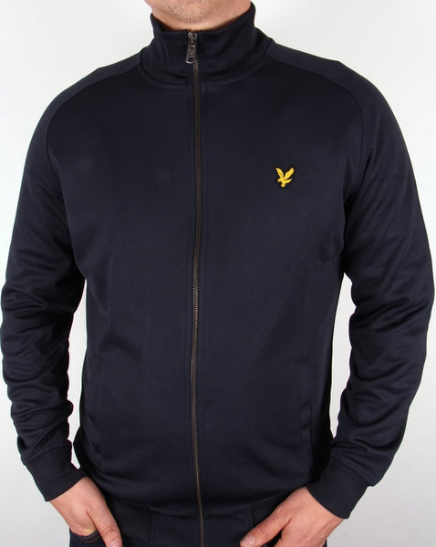 Lyle And Scott Track Jacket Navy Blue