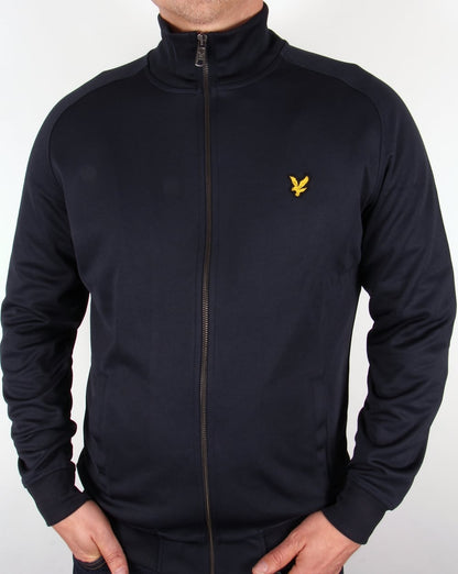 Lyle And Scott Track Jacket Navy Blue