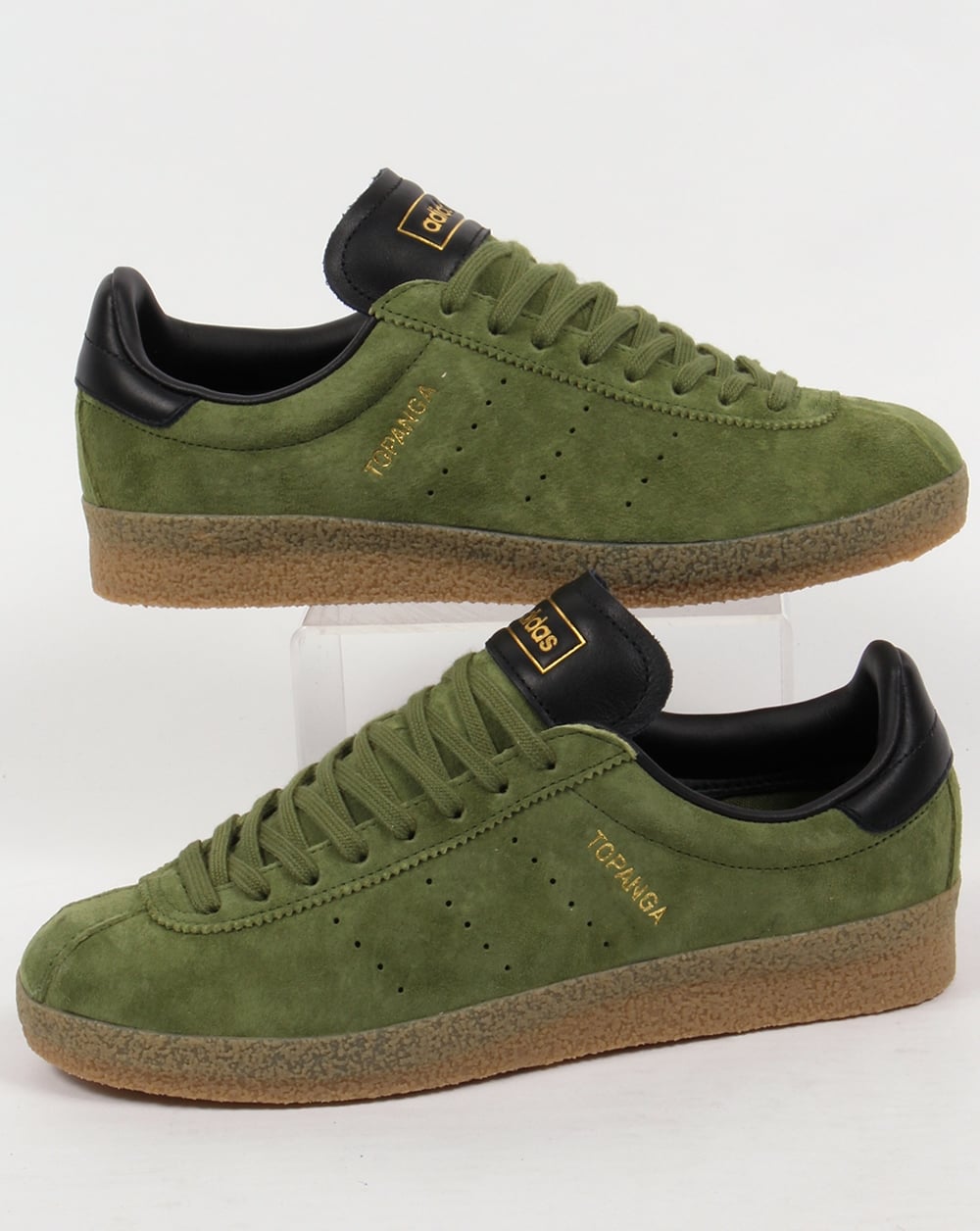Adidas Topanga Clean Trainers Craft Green/Black
