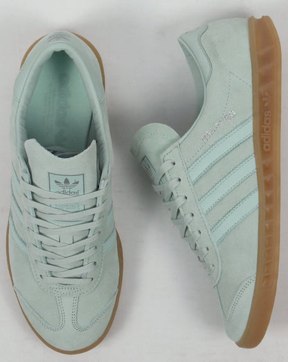 Adidas Hamburg Trainers Green Chalk