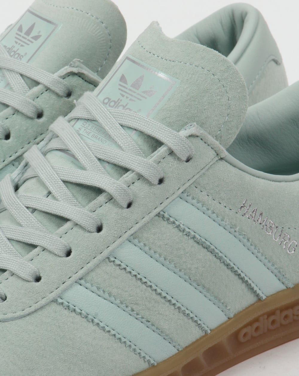 Adidas Hamburg Trainers Green Chalk