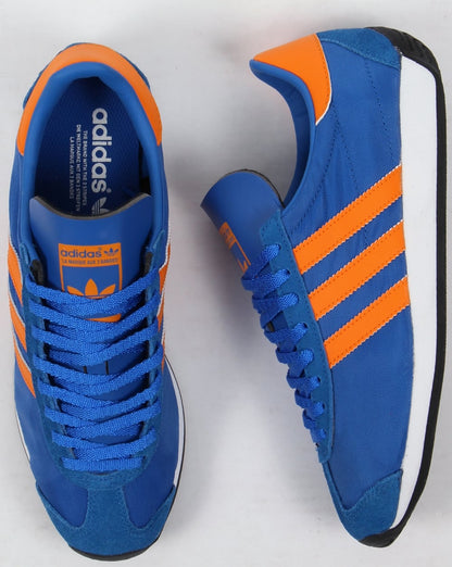 Adidas Country OG Trainers Blue/Orange
