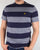 Lyle And Scott Wide Stripe T-shirt Navy