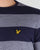 Lyle And Scott Wide Stripe T-shirt Navy